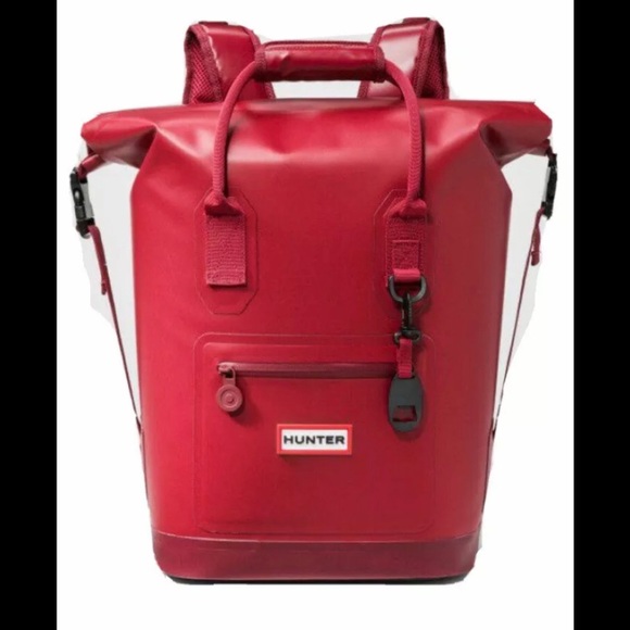 hunter backpack red